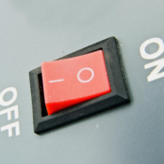 Electrical switch being turned off symbolising the UK Landline Switch Off and business telecom transition.
